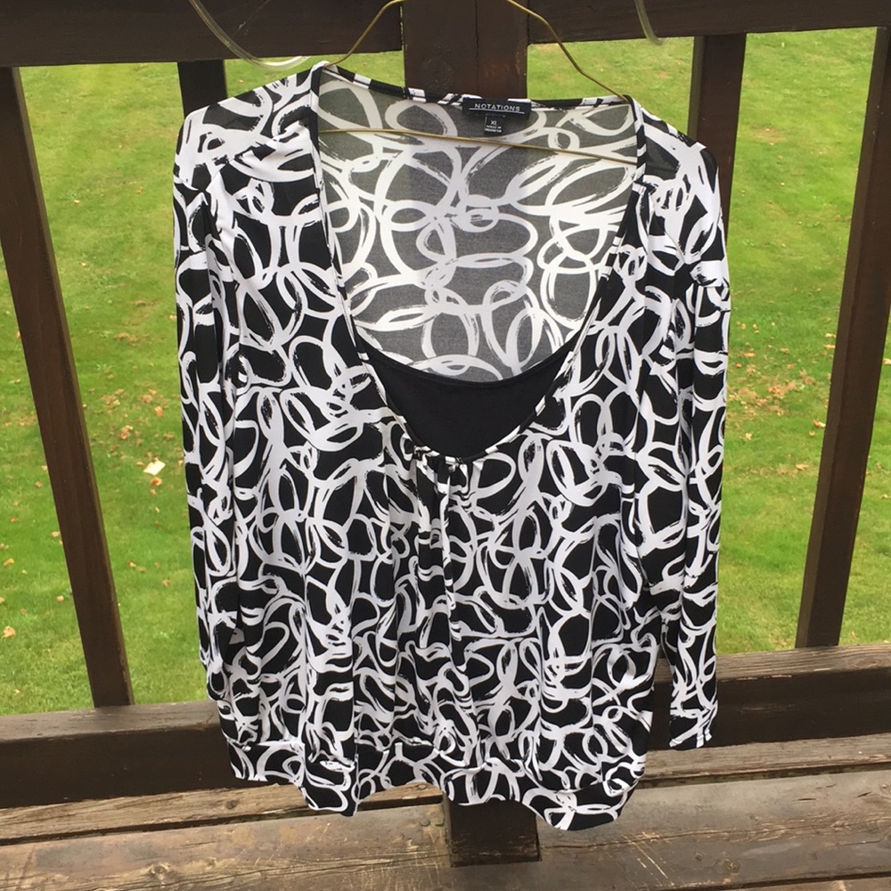 Long sleeve blouse